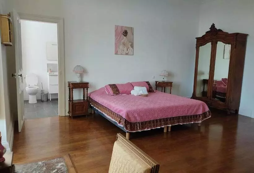 ペンション Chambres D Hôtes Au Château De Puycharnaud