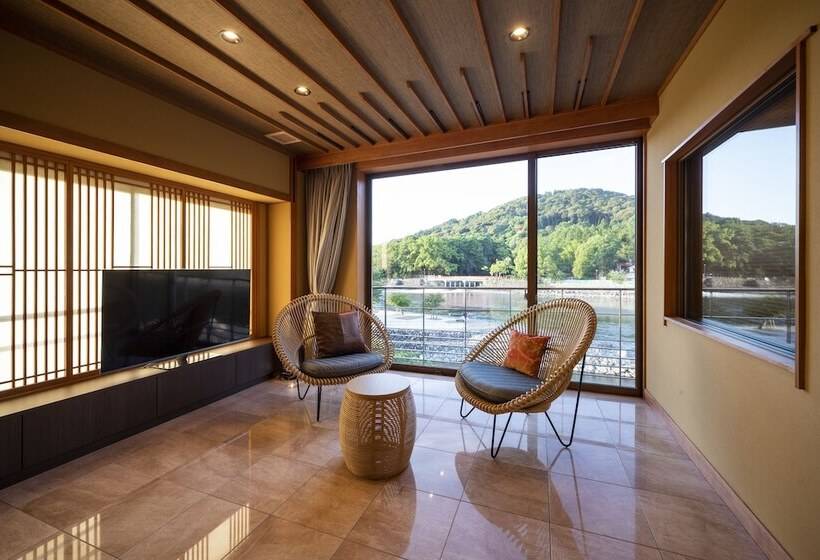 فندق Kyoto Uji Hanayashiki Ukifuneen