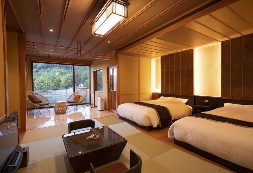 فندق Kyoto Uji Hanayashiki Ukifuneen