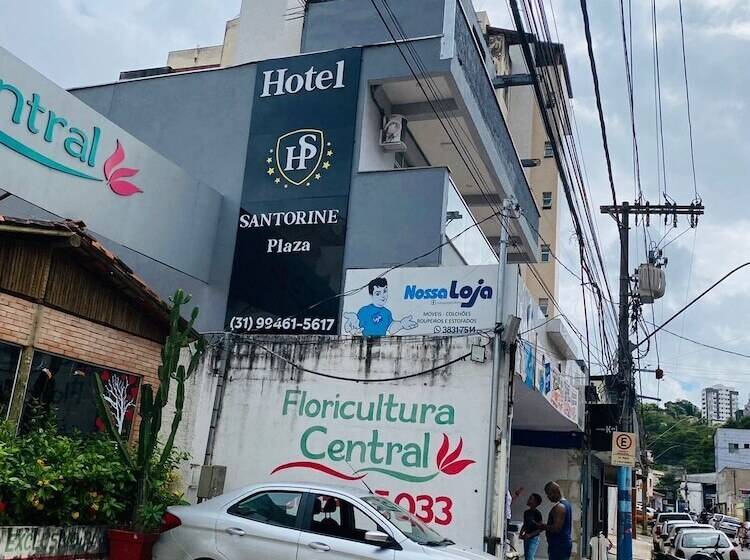 בית מלון כפרי Santorine Plaza   Itabira   Próximo A Fundação Cultural Carlos Drummond Andrade