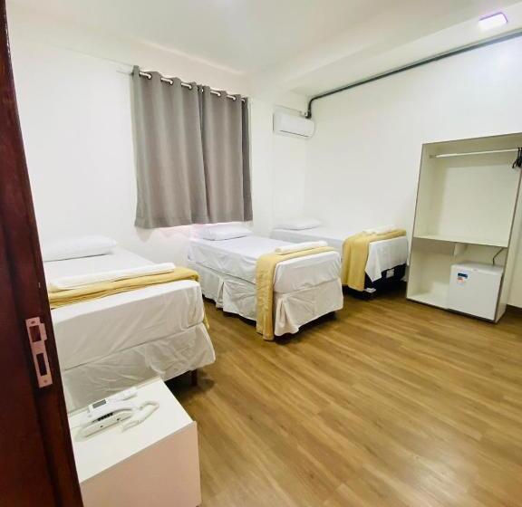 בית מלון כפרי Santorine Plaza   Itabira   Próximo A Fundação Cultural Carlos Drummond Andrade