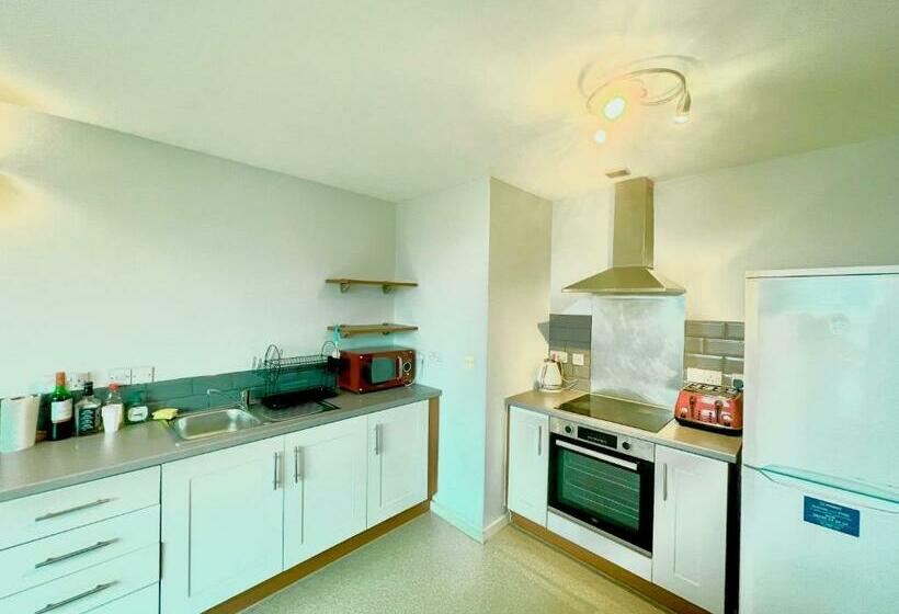 פנסיון En Suite Double Room In Shared City Center Apartment