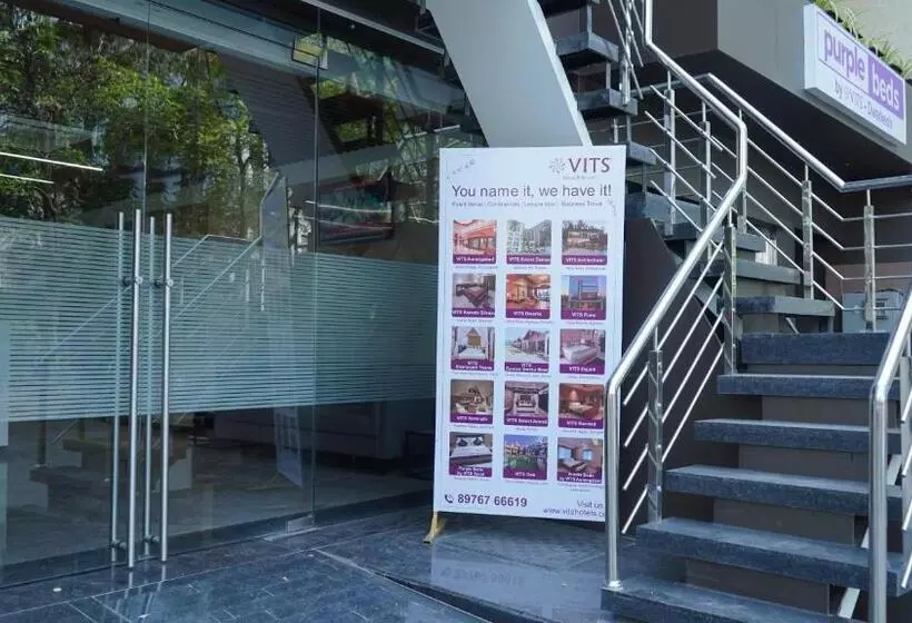 ホテル Purple Beds By Vits   Dwarkesh, Surat