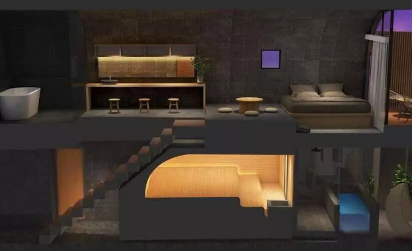 בית מלון כפרי Boutique Sauna Arch
