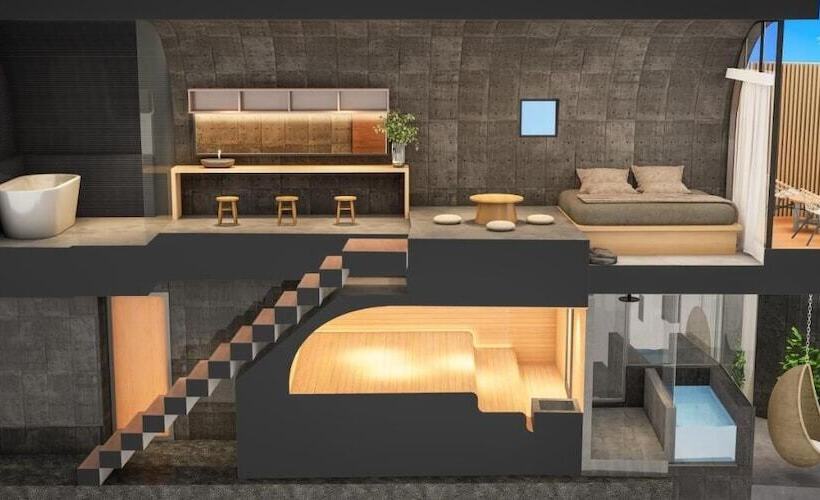 בית מלון כפרי Boutique Sauna Arch