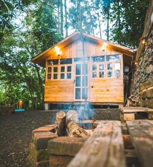 ホテル River Off Grid Eco Cabins