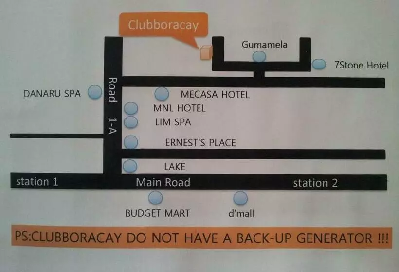 ユースホステル Clubboracay Apartelle