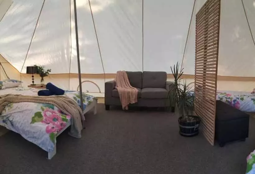 Отель Glamping At Zeehan Bush Camp