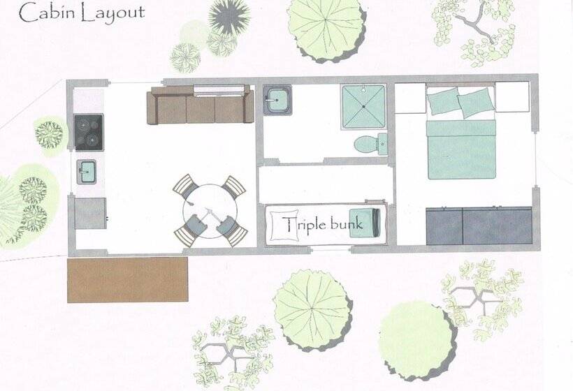 酒店 Glamping At Zeehan Bush Camp