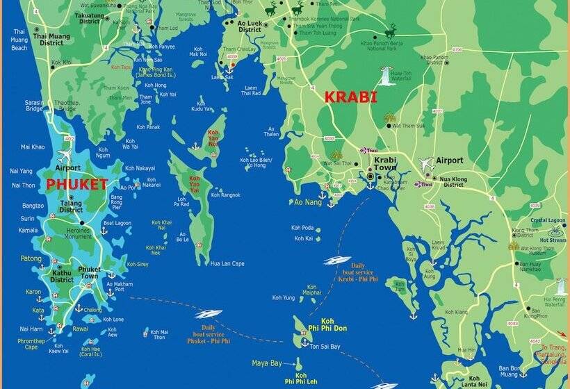 בית מלון כפרי Phutara Lanta Resort   Sha Extra Plus Koh Lanta