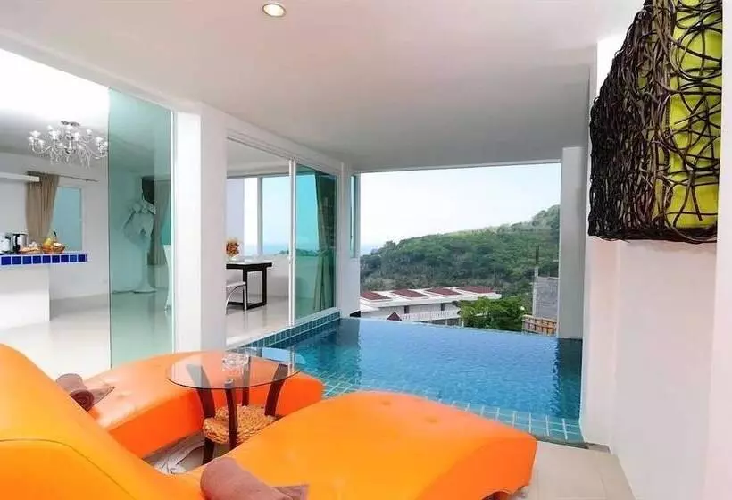 渡假胜地 Grand Bleu Ocean View Pool Suite