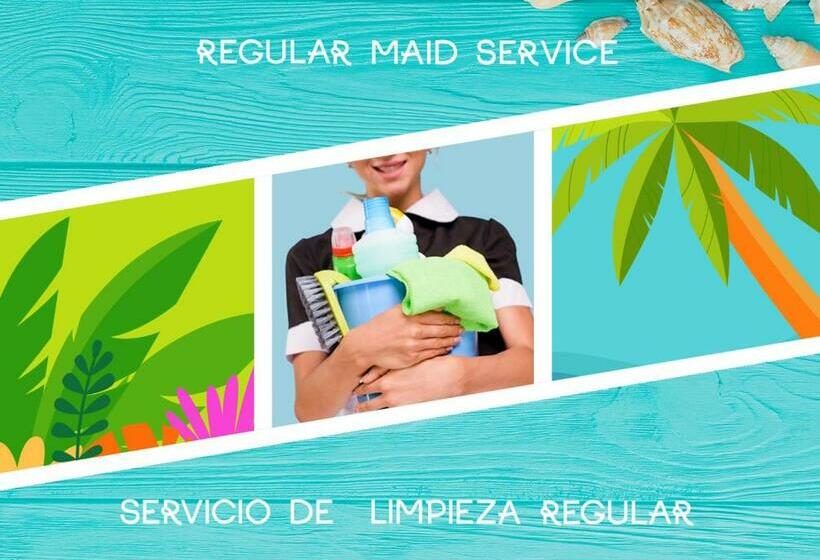 Oceanfront & Garden View Villas Hotel Wifi Bbq Parking Los Corales Beach Club & Spa