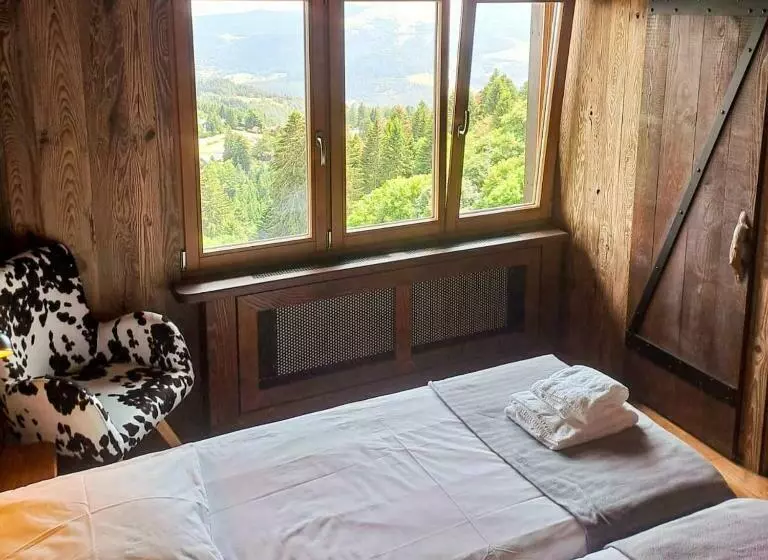 Aamiaismajoitus (B&B) Le Schallern   Accès à Pieds Depuis Le Gaschney