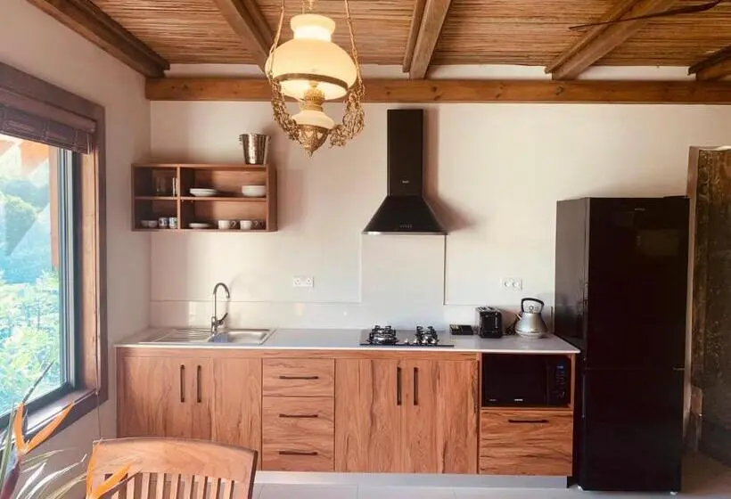 تختخواب و صبحانه Chamarel Mountain Chalets
