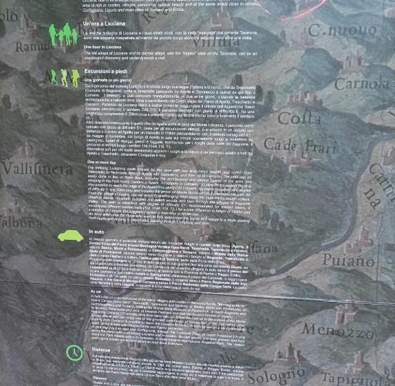 بنسيون La Sosta In Lunigiana