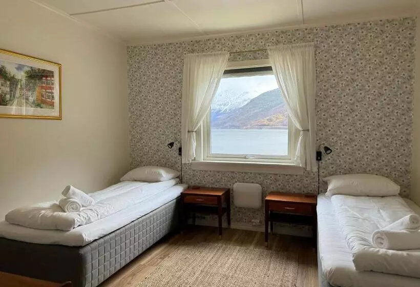 ユースホステル Svingen Guesthouse Panoramic Fjord Views In Flåm