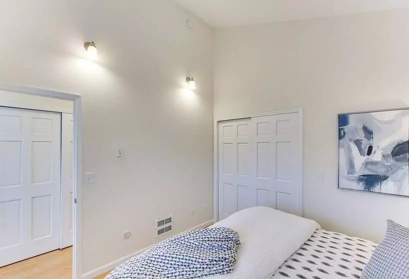 Airy Coastal Escape W/ Deck   Steps To Beach!