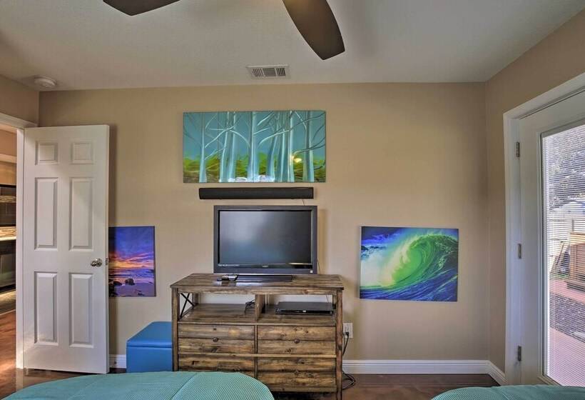 Beachy Palm Harbor Escape: Swim Spa Pool & Gazebo