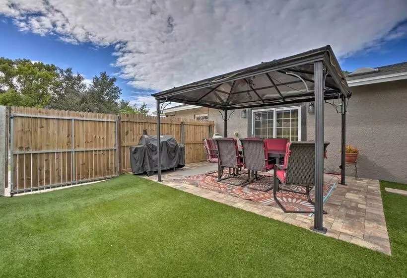 Beachy Palm Harbor Escape: Swim Spa Pool & Gazebo