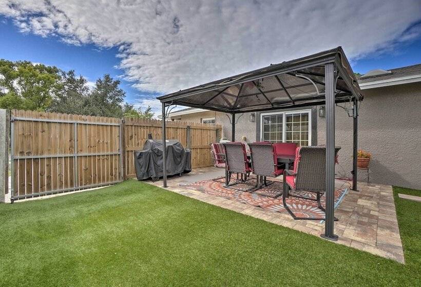 Beachy Palm Harbor Escape: Swim Spa Pool & Gazebo