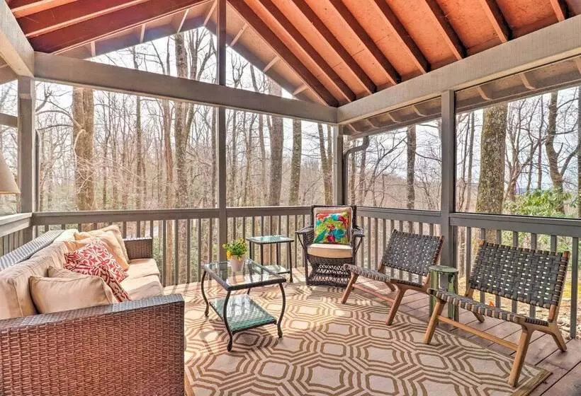 Breathtaking Brevard Home W/ Screened Porch!