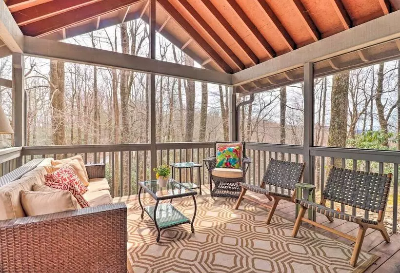 Breathtaking Brevard Home W/ Screened Porch!