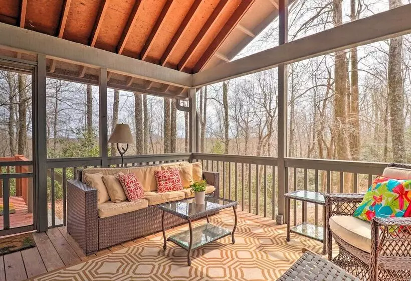 Breathtaking Brevard Home W/ Screened Porch!