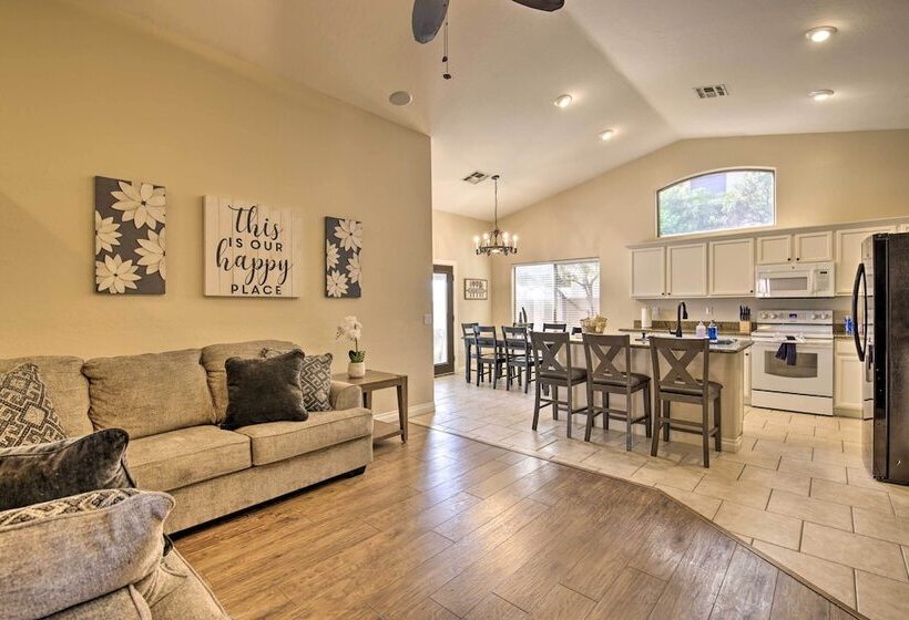 Mesa Oasis: Private Pool W/ Slide & Game Room!