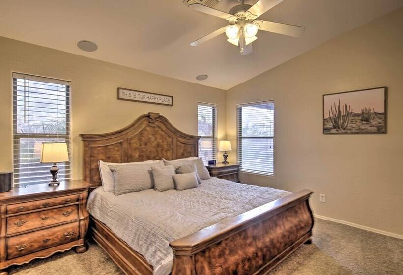 Mesa Oasis: Private Pool W/ Slide & Game Room!