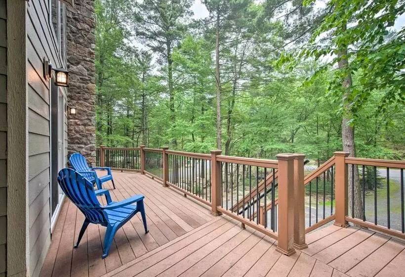 2 Mi To Lake Harmony: Gem W/ Game Room & Deck