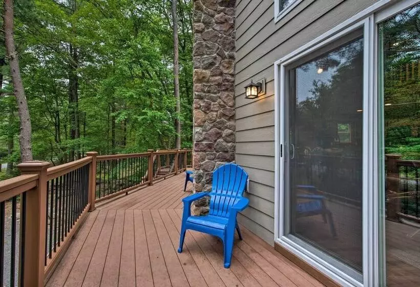 2 Mi To Lake Harmony: Gem W/ Game Room & Deck
