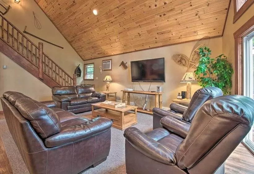 2 Mi To Lake Harmony: Gem W/ Game Room & Deck