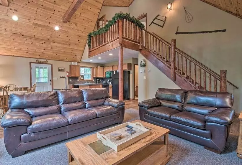 2 Mi To Lake Harmony: Gem W/ Game Room & Deck