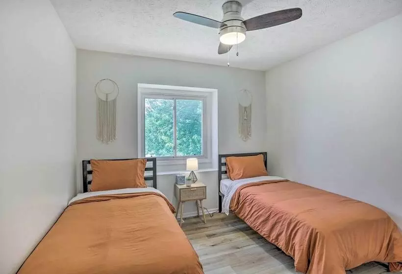 Modern Boho Gem: Yard + 10 Mi To Baxter Arena