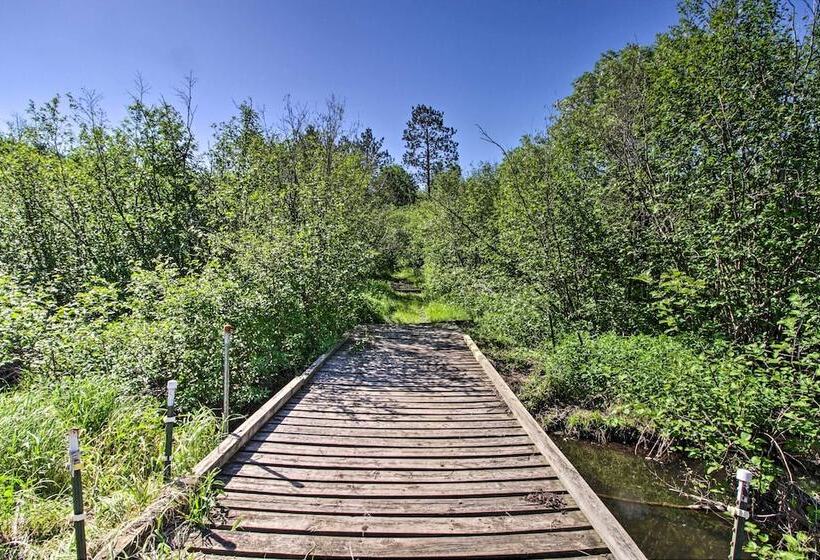 Rural Pine River Cabin: Snowmobile + Snowshoe