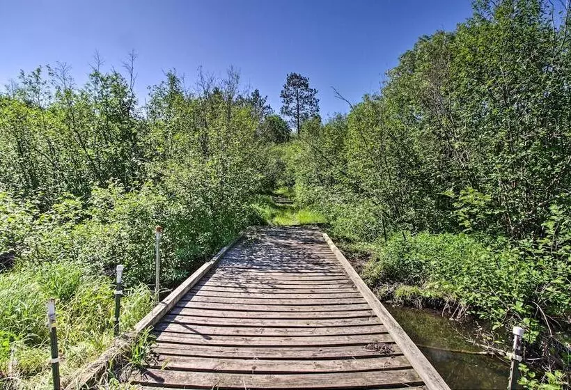 Rural Pine River Cabin: Snowmobile + Snowshoe