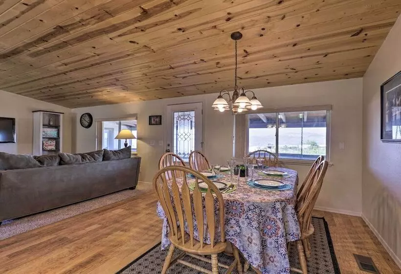 Rustic Bullhead City Retreat W/ Porch & Views