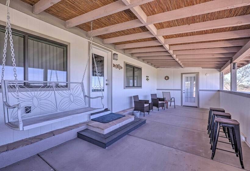 Rustic Bullhead City Retreat W/ Porch & Views