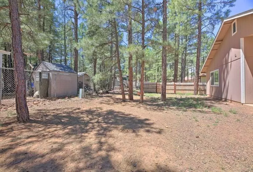 Fenced Yard, Fire Pit: Quiet Show Low Home!
