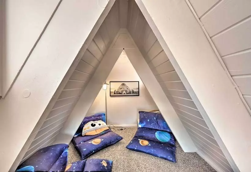 Flagstaff A Frame Cabin W/ Deck & Lovely Views!