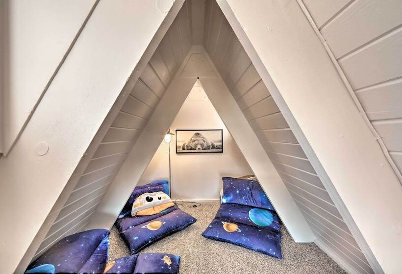 Flagstaff A Frame Cabin W/ Deck & Lovely Views!