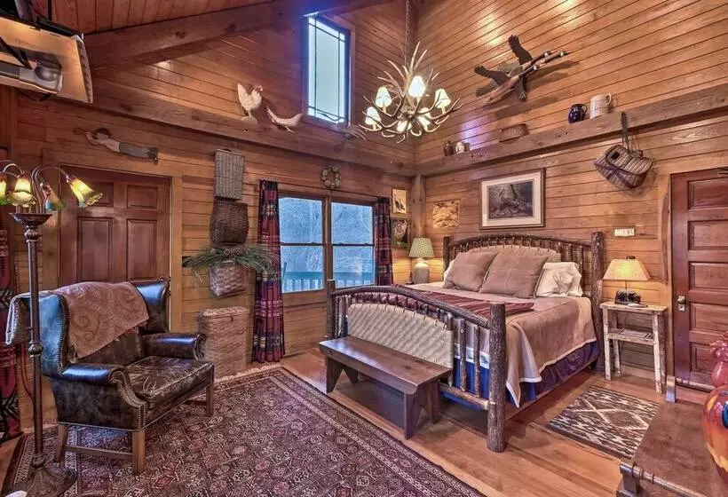 Spacious Waterfront Retreat W/ Dock & Hot Tub