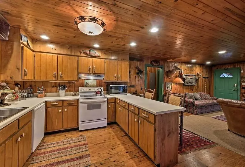 Spacious Waterfront Retreat W/ Dock & Hot Tub