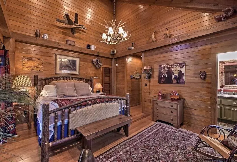 Spacious Waterfront Retreat W/ Dock & Hot Tub