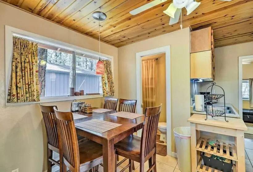 4 Mi To Rainbow Lake: Peaceful Home W/ Deck