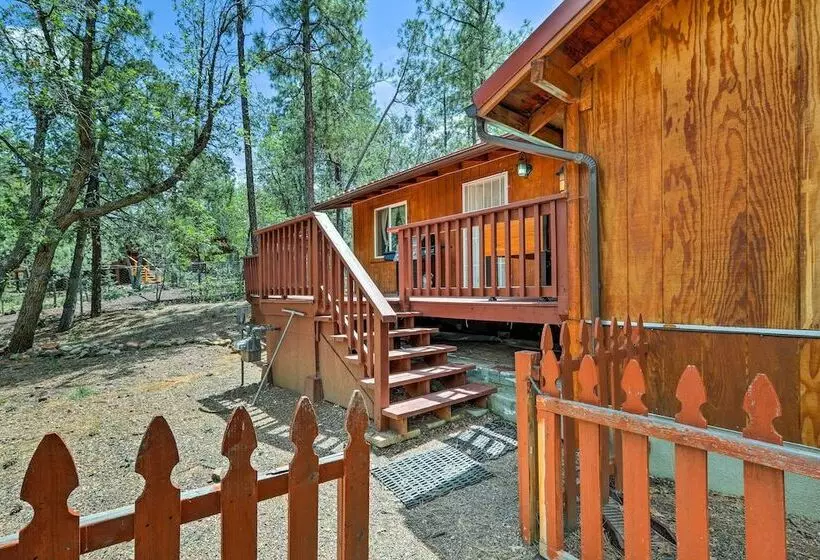 4 Mi To Rainbow Lake: Peaceful Home W/ Deck