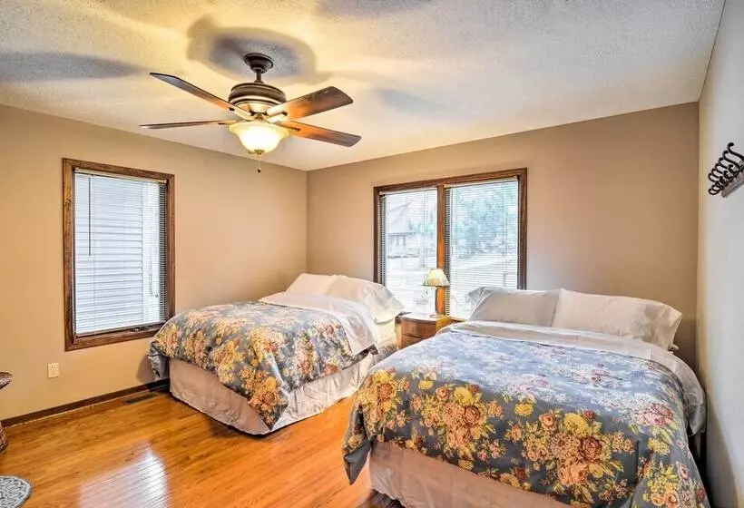 Lakefront Roscommon Home W/ Game Room & Dock!