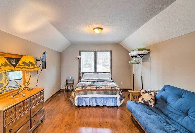 Lakefront Roscommon Home W/ Game Room & Dock!