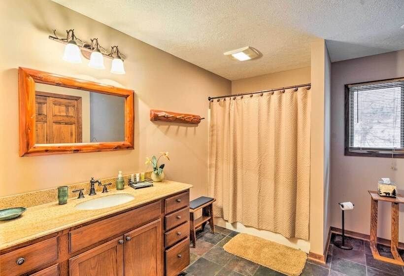 Lakefront Roscommon Home W/ Game Room & Dock!