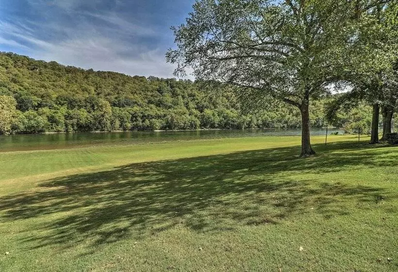 Large Home On White River W/ Fire Pit & Grill!